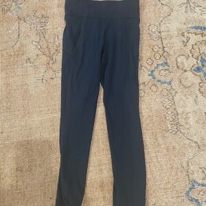 Worn once Lululemon Fast and Free leggings size 4